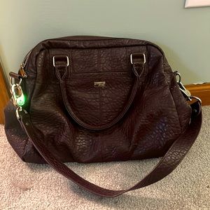 Thirty One Jewell Maroon Purse
